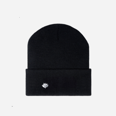 Magenta - Base Beanie - Black