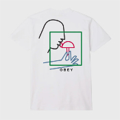 OBEY - TASTE TEST TEE - White