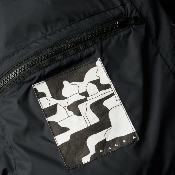 Parra - Boring village puffer jacket - Black