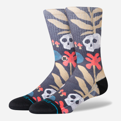 Stance - Tropiskull Crew Socks - Black