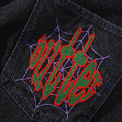 Butter Goods - Spider Denim Jeans (BAGGY) - Washed Black