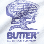 Butter Goods - Terrain Tee - White