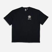 Deus Ex Machina - Strata Oversize Tee - Black