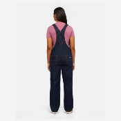 DICKIES - CLASSIC DENIM BIB W - Rinsed