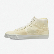 NIKE SB - ZOOM BLAZER MID PREMIUM "UNDYED" - LEMON WASH/LEMON WASH-LEMON WASH-WHITE