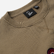 PARRA - FUTURE VISIONS CREW NECK SWEATSHIRT - Stone Grey