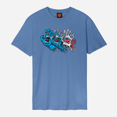 Santa Cruz - Envolved Hand Front T-Shirt - Dusty Blue