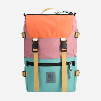 TOPO DESIGNS - ROVER PACK CLASSIC RECYCLED- Rose Geode Green