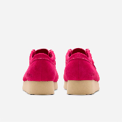 Clarks - Wallabee Women 2604 - Bright Pink Suede