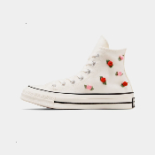 Converse - Chuck Taylor 70 Hi "Roses" -  Egret/Red/Lt Jellyfish Jitter