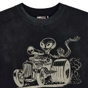 Deus Ex Machina - CELESTIAL ROD TEE - Anthracite