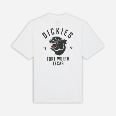 DICKIES - PANTHER TEE SS - White