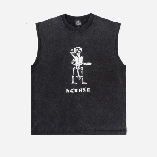 Heresy London - Skeleton Vest - Ash