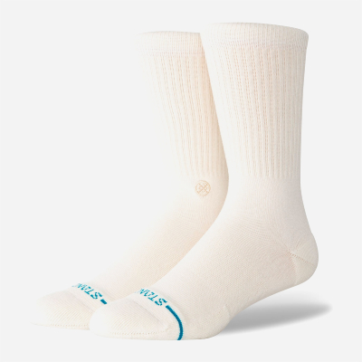 Stance - Icon Organic Crew Socks - Canvas