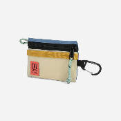 Topo Designs - Mountain Accessory Bag Micro - Stone Blue / Bone White