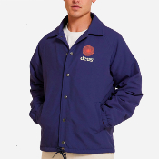 Deus Ex Machina - STRATA COACH JACKET - Patriot Blue