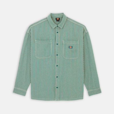 DICKIES - HICKORY SHIRT LS - Lincoln Green