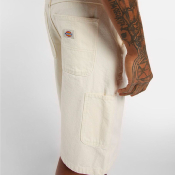 DICKIES - MADISON DENIM SHORT - Ecru