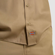 DICKIES - WORK SHIRT SS REC - Khaki