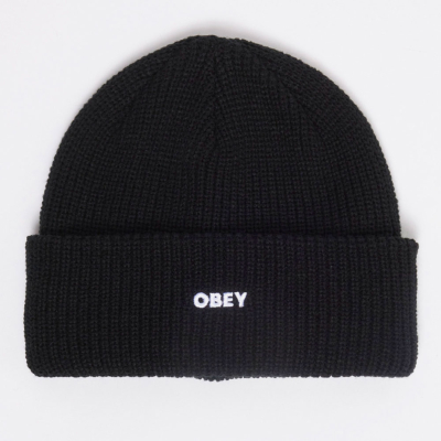 OBEY- FUTURE BEANIE - Black