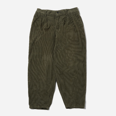 Poetic Collective - Ballon Pant - Olive Green Corduroy