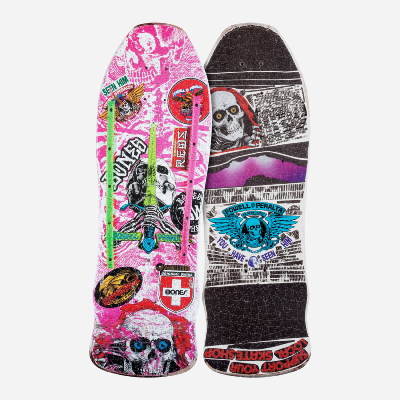 Powell Peralta - Skull & Sword Geegah Puzzle - Hot pink