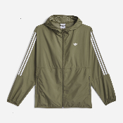 Adidas Skateboarding - Windbreaker - Strata Olive / White