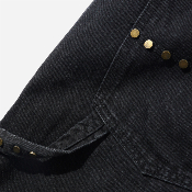 Butter Goods - Rivet Denim Jeans (BAGGY) - Washed Black