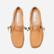 Clarks Originals - Wallabee Womens - Pale Peach Suede