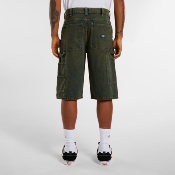 Dickies - Loose Denim Painter Short - Green Tone Fade