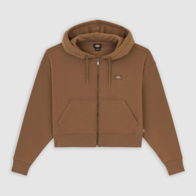 DICKIES - OAKPORT ZIP HOODIE - Mushroom