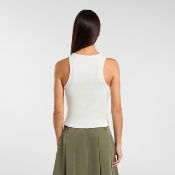 Dickies W - Rib Top - Egret