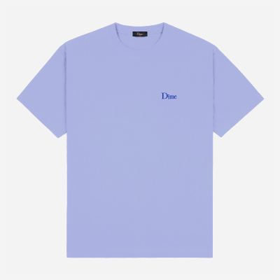 DIME - CLASSIC SMALL LOGO TEE - Light Indigo