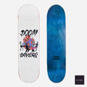 DOOMSAYERS CLUB "WORLD ON FIRE" DECK - WHITE