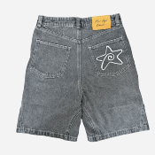 New Age - Jorts Denim Short - Dark Grey