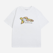 RAVE SKATEBOARDS - NEEDY TEE - White