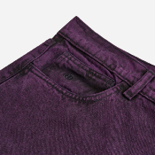 RAVE SKATEBOARDS - GROS DENIM PANT-  Purple Acid Wash