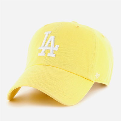 47 - MLB LOS ANGELES DODGERS CLEAN UP LABEL - Maize