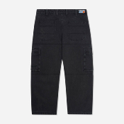 CASH ONLY - ALEKA CARGO JEANS - Black