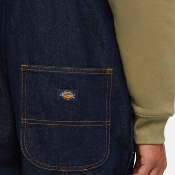 DICKIES - CLASSIC DENIM BIB - Rinsed