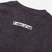 HODDLE - T-SHIRT VISION LOGO - Black Wash