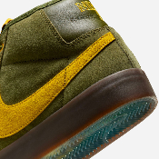 NIKE SB - BLAZER MID x ANTIHERO QS - Rough Green Amarillo Rough Green