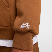 NIKE SB - FLEECE PO HOODIE STALLION - Lt British Tan White