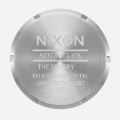 NIXON - SENTRY NYLON - Silver / Light Brown / Forest