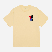 OBEY - STRAWBERRY TEE - Pale Yellow