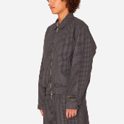 OBEY W - Thursday Plaid Jacket - Charcoal Multi