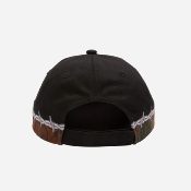 OBEY - NOT RIGHT 6 PANEL VELCRO BACK - Black multi