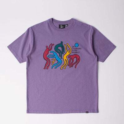 Parra - La chambre nuit t-shirt - Purple