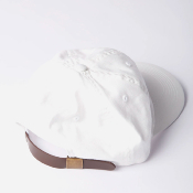 PARRA - SCRIPT LOGO 6 PANEL HAT - White
