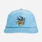 Santa Cruz - Sommer Sparrow Cap - Crystal Blue Cord